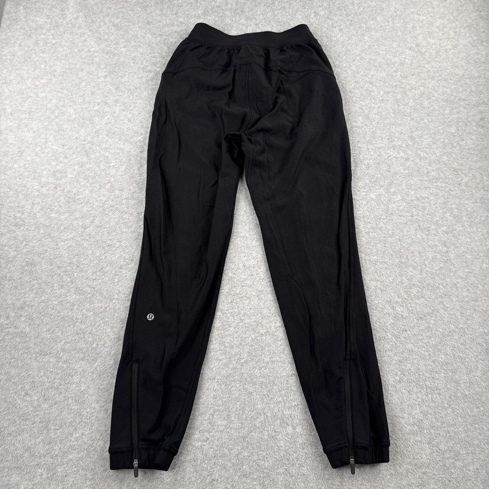 Lululemon Pants Womens Size 2 Black Adapted State High Rise Fleece Jogger W5DK5S